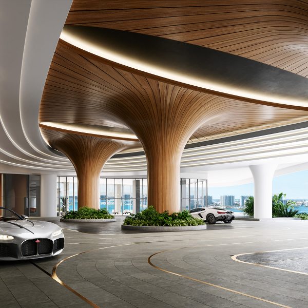 Entrance / Port Cochere - St. Regis Residences